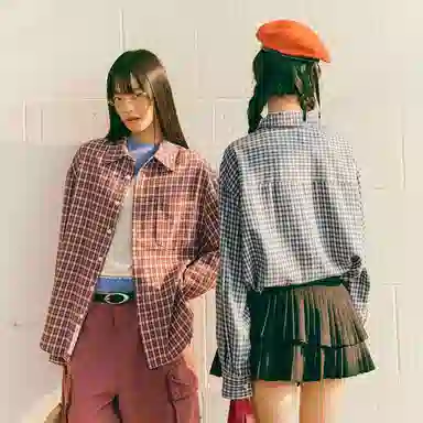 Mmlg Plaid Logo Shirt