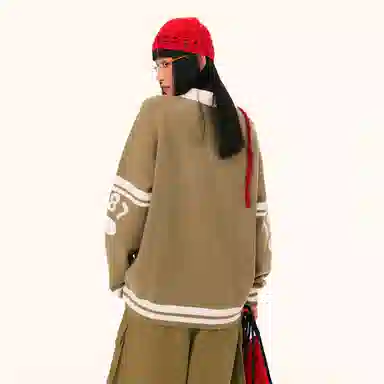 Mmlg Pullover Sweater Khaki