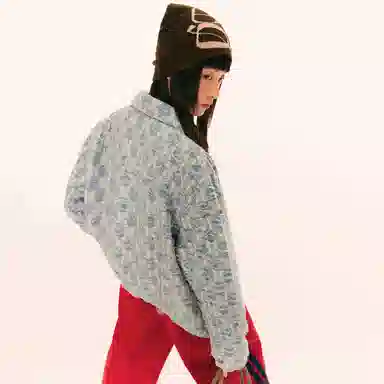 Mmlg Embroidered Denim Jacket