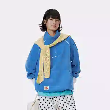 Mmlg Embroidered Half-Zip Fleece Pullover