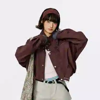 Mmlg PU Vintage Jacket