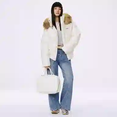 Mmlg Washed Wide Leg Jeans