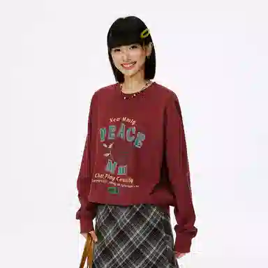 Mmlg Vintage Cotton Long Sleeve Tee
