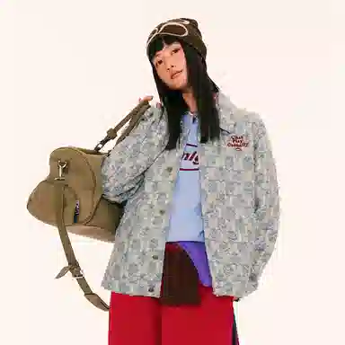 Mmlg Embroidered Denim Jacket