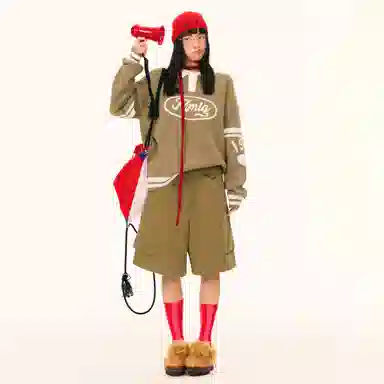 Mmlg Pullover Sweater Khaki