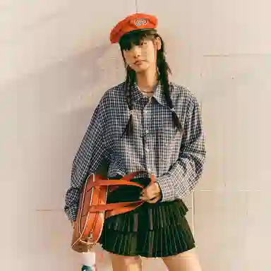 Mmlg Plaid Logo Shirt