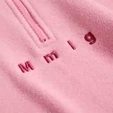 Mmlg Embroidered Half-Zip Fleece Pullover