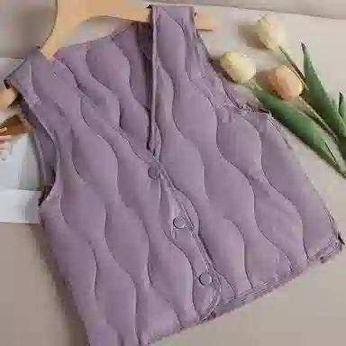 雅鹿 修身轻薄款保暖单排扣羽绒服 女款