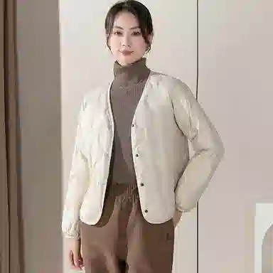 雅鹿 轻薄内穿短款羽绒服 女款