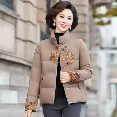 雅鹿 新中式国风设计感羽绒服 女款