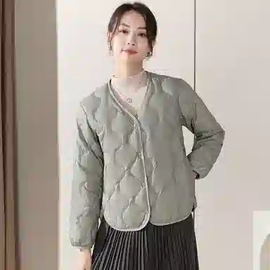 雅鹿 轻薄内穿短款羽绒服 女款