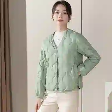 雅鹿 轻薄内穿短款羽绒服 女款