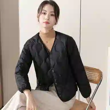 雅鹿 轻薄内穿短款羽绒服 女款