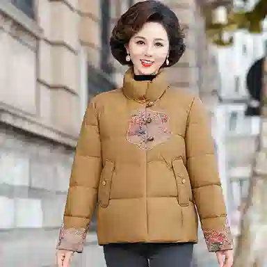 雅鹿 新中式国风设计感羽绒服 女款