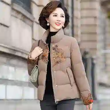 雅鹿 新中式国风设计感羽绒服 女款