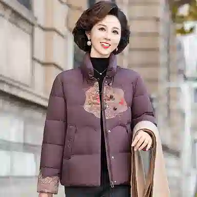 雅鹿 新中式国风设计感羽绒服 女款