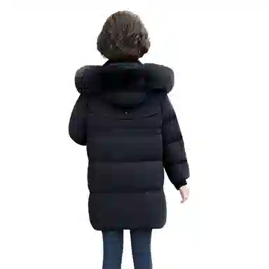 雅鹿 优雅中年妈妈装外套冬季羽绒服 女款
