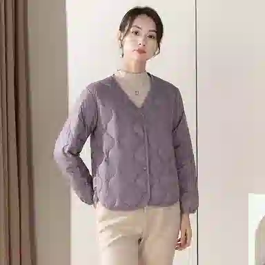 雅鹿 轻薄内穿短款羽绒服 女款