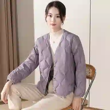 雅鹿 轻薄内穿短款羽绒服 女款