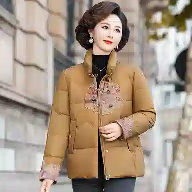 雅鹿 新中式国风设计感羽绒服 女款