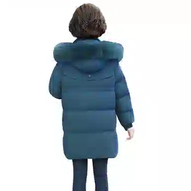 雅鹿 优雅中年妈妈装外套冬季羽绒服 女款