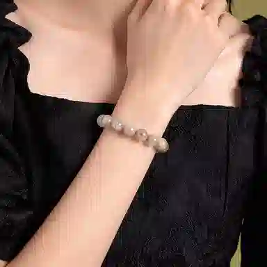 金桂福 浮光 招财进宝 温婉文艺甜美可爱#好运天然 绿幽灵 手串 男女同款情侣款