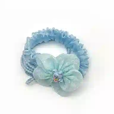 简应舒 可爱卡通 网纱 发圈 男女同款情侣款