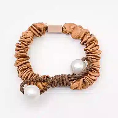 简应舒 高弹力扎头发百搭 布艺 发圈 男女同款情侣款