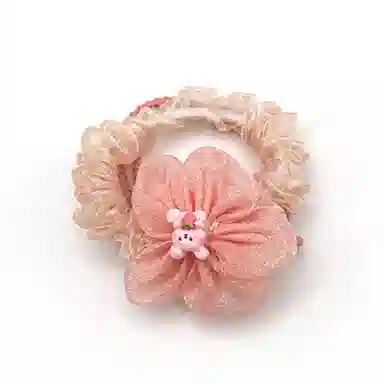 简应舒 可爱卡通 网纱 发圈 男女同款情侣款