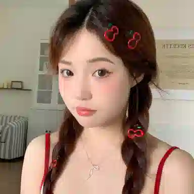 简应舒 水果甜美 合金 发夹 男女同款情侣款