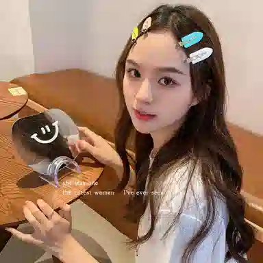 简应舒 褶皱高颅顶 仿绸缎 发箍 男女同款情侣款