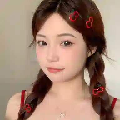 简应舒 水果甜美 合金 发夹 男女同款情侣款