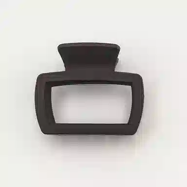 简应舒 简约百搭方形 亚克力 发夹 男女同款情侣款