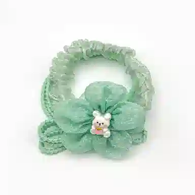 简应舒 可爱卡通 网纱 发圈 男女同款情侣款