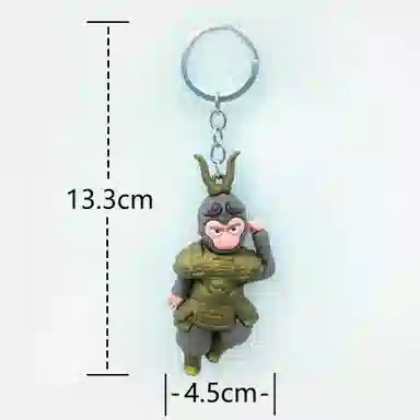 简应舒 创意可爱卡通悟空手礼 塑料 挂件 男女同款情侣款