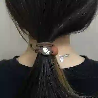 简应舒 可爱百搭 亚克力 发圈 男女同款情侣款