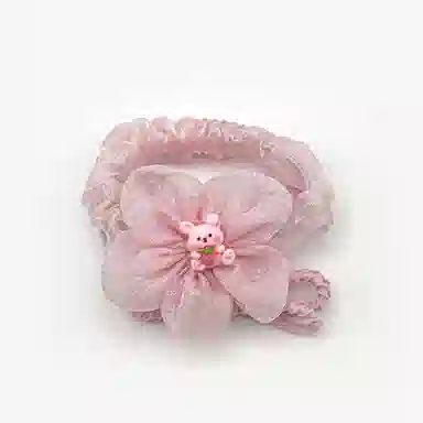 简应舒 可爱卡通 网纱 发圈 男女同款情侣款