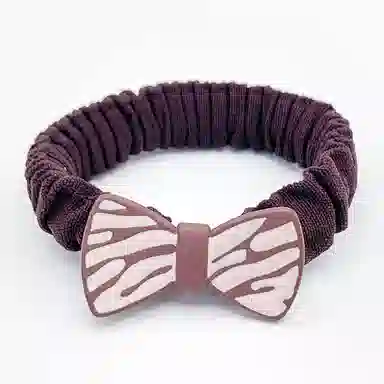 简应舒 斑马条纹时尚 亚克力 发圈 男女同款情侣款