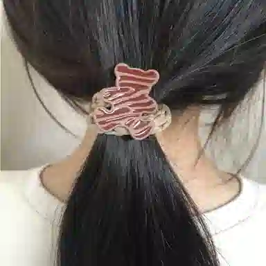 简应舒 简约时尚 尼龙 发圈 男女同款情侣款