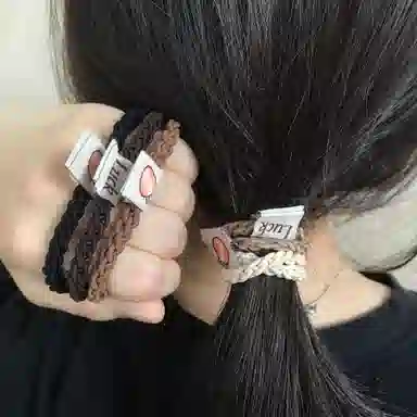 简应舒 简约耐用 橡筋/头绳 发圈 男女同款情侣款