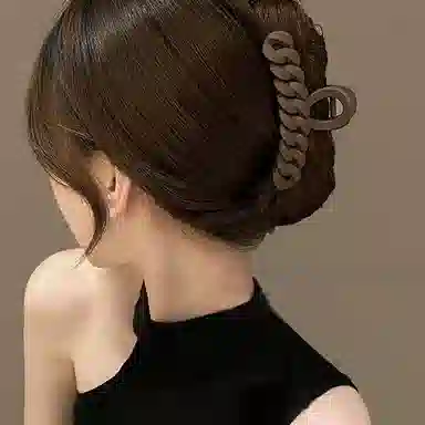 简应舒 高颜值时尚百搭 亚克力 发夹 男女同款情侣款