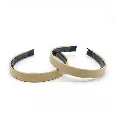 简应舒 法式复古宽边 缎面 发箍 男女同款情侣款