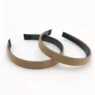 简应舒 法式复古宽边 缎面 发箍 男女同款情侣款