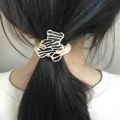 简应舒 简约时尚 尼龙 发圈 男女同款情侣款