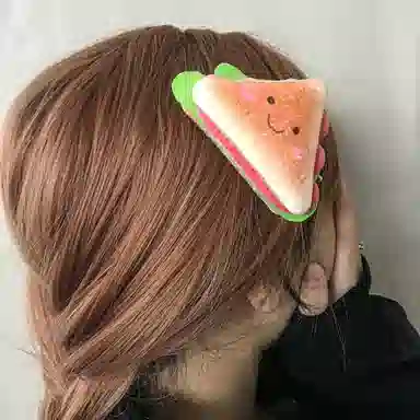 简应舒 搞怪软萌表情 树脂 发夹 男女同款情侣款