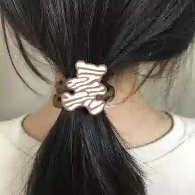 简应舒 简约时尚 尼龙 发圈 男女同款情侣款