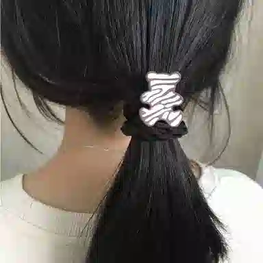 简应舒 简约时尚 尼龙 发圈 男女同款情侣款