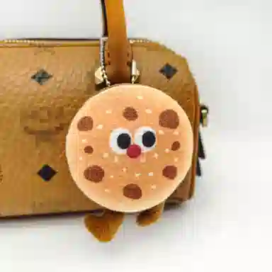 简应舒 萌趣物语随身曲奇饼可爱车链包创意 布艺 挂件 男女同款情侣款