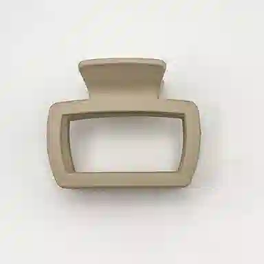 简应舒 简约百搭方形 亚克力 发夹 男女同款情侣款