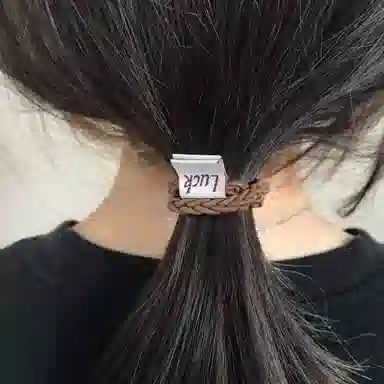 简应舒 简约耐用 橡筋/头绳 发圈 男女同款情侣款